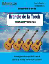 Bransle de la Torch Guitar and Fretted sheet music cover
